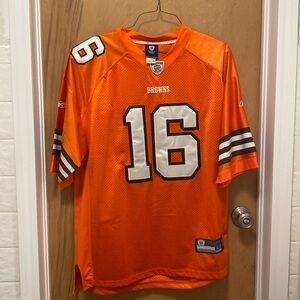 Orange Cleveland Browns jersey